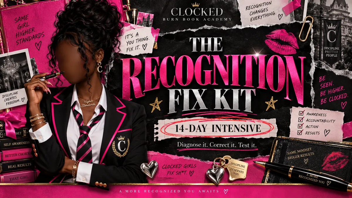 THE RECOGNITION FIX KIT INTENSIVE cover