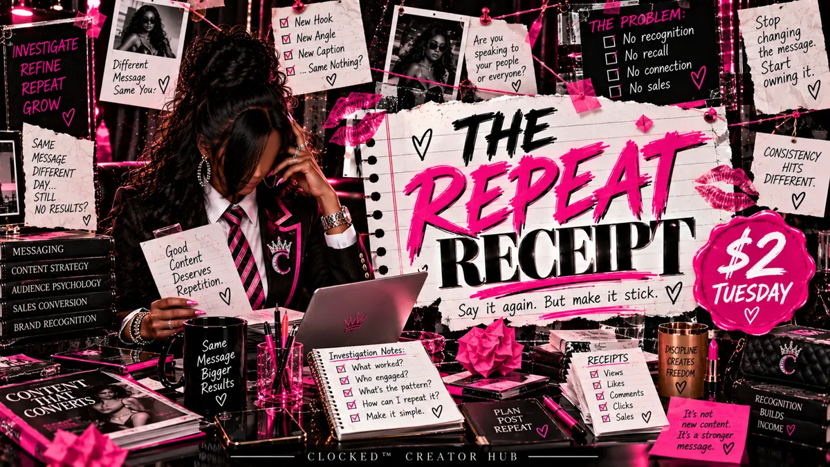 THE REPEAT RECEIPT 📕 cover