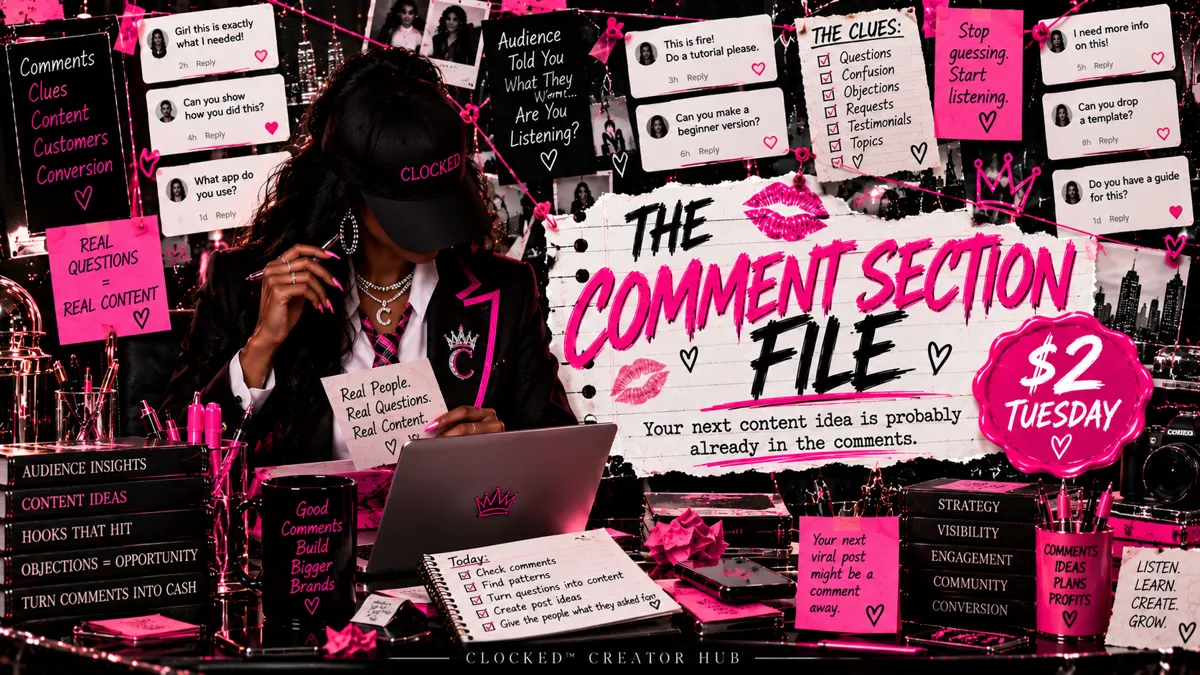 THE COMMENT SECTION FILE đ cover