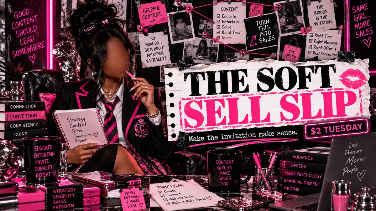 THE SOFT SELL SLIP 💌 cover